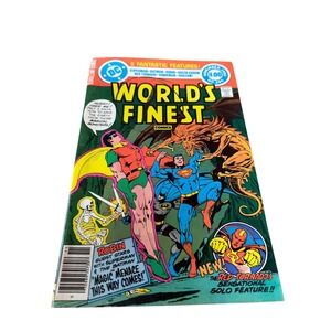 DC World's Finest Comics #265 Superman Batman Robin Bronze Age November 1980